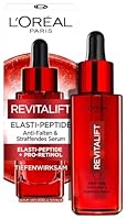 L’Oréal Paris Straffendes Serum für Frauen: verleiht der Haut mehr Elastizität & Straffheit & Feuchtigkeit mit Pro-Elastin & Hyaluronsäure & Adenosin, Revitalift, 1x 30ml