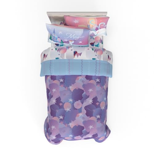 image for Franco Collectibles Disney's Frozen 2 Recycled Bedding 4 Piece Super S