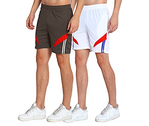 Image of DIA A DIA Lightweight Men's Honeycomb Shorts Length, Easy Care, Quick Dry, Elastic Drawstring, 2 Zipper Pockets - Nightwear, Sports & Casual Wear