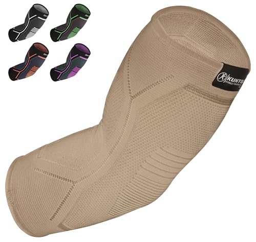 KUNTO FITNESS PRODUCTS Elbow Brace Compression Support Sleeve (Shipped From