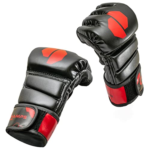 Champs Mma Gloves (Black, Medium) #TOP1