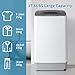 Winado Full Automatic Washing Machine, 17.6Lbs Top Load Portable Washer with Drain Pump, 10 Wash Programs 8 Water 2 in 1 Washer and Dryer for Apartments, RV, Camping