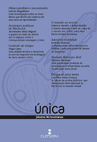 Única: Estudos hitchcockianos vol. 1