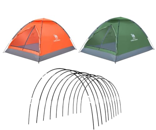 DIY Tent Pole, Replacement Tent Pole, Greenhouse Hoops,Telescopic Rod,Long Approximately 52ft...