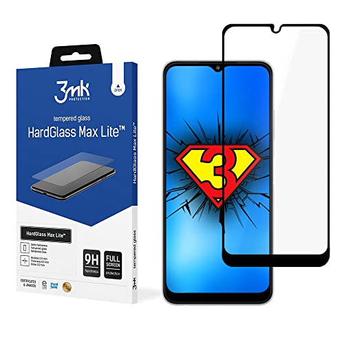 3mk 9H Full Screen Panzerglas für Samsung Galaxy A22 5G HardGlass Max Lite