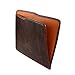 Hide & Drink, Rustic Leather Manila Folder, Document Holder/Office & Work Essentials Handmade, Bourbon Brown