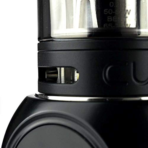 Riccardo Cube Kit 80 W / 3000 mAh mit Cube Tank Clearomizer, Tankvolumen 2 ml / 4 ml, OBS e-Zigarette - Set, gunmetal – Bild 8