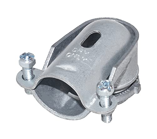 Sigma Engineered Solutions Proconnex 49804 Ac/Mc/Flex 90-Degree Squeeze Connector Conduit Fitting 1/2-Inch, 1-Pack, Silver #TOP1