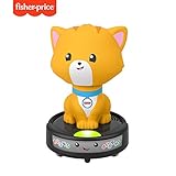 correpasillos fisher price vaca Gato de juguete tonto en una aspiradora de simulación que gira hacia adelante para animar a tu bebé a gatear o caminar después