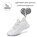 Lamincoa Running Shoes for Womens Sports Fashion Sneakers Walking Fitness Jogging Athletic Road Casual Footwear Indoor Outdoor-White US 8