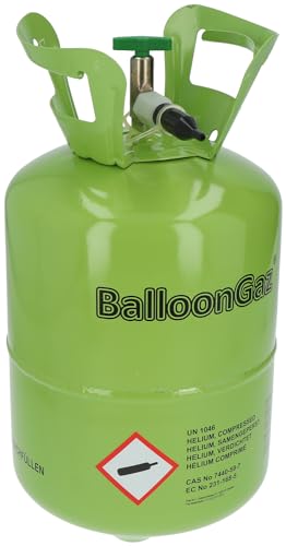 Folat 25202 Serbatoio di elio per 30 palloncini, verde