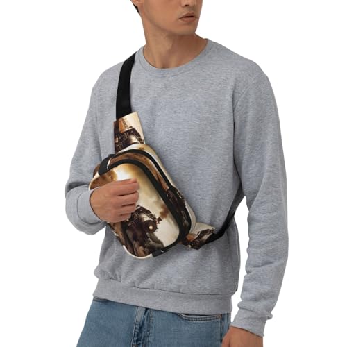 Sac banane avec sangles réglables et port poitrine ergonomique - 7