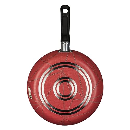 Consejos para Comprar Sarten ecko Top 5. 43 Ekco | Sartén con Antiadherente de Aluminio 24 cm - Color Rojo