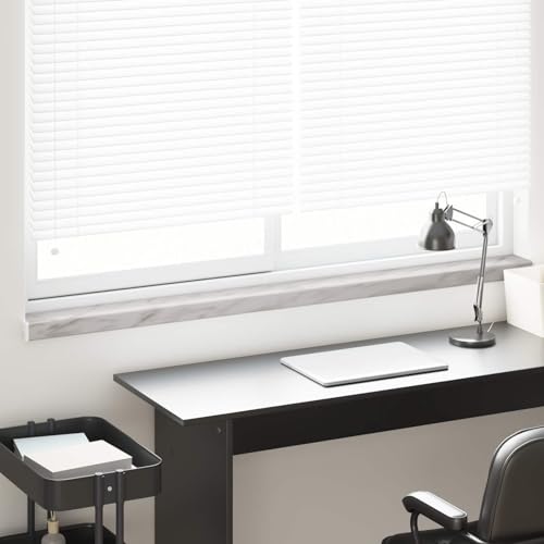 Alféizar de ventana texturizado de PVC resistente de 160 cm de largo 2