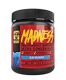 Mutant Madness - Redefines The Pre-Workout Experience and Takes it to a Whole New Extreme Level, Engineered Exclusively for High Intensity Workouts, 225g – Blue Raspberry