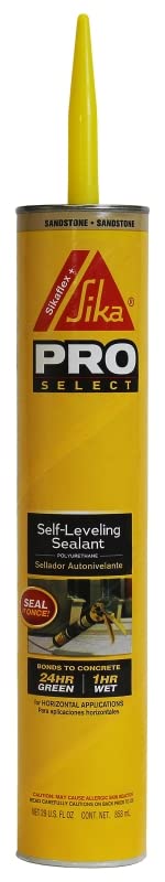 12 Pack-Sikaflex 515282 Self-Leveling Sealant, Sandstone, 29 fl-oz Cartridge
