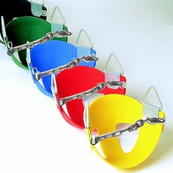 Baby Toddler Half Bucket Seat + Free Chain Link Yellow