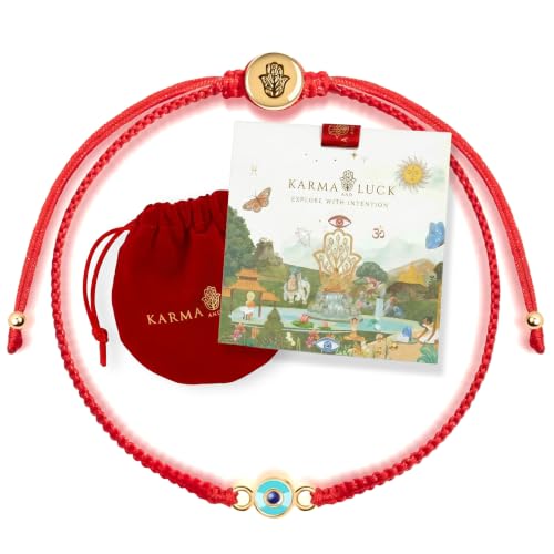 Evil Eye Charm Red String Bracelet