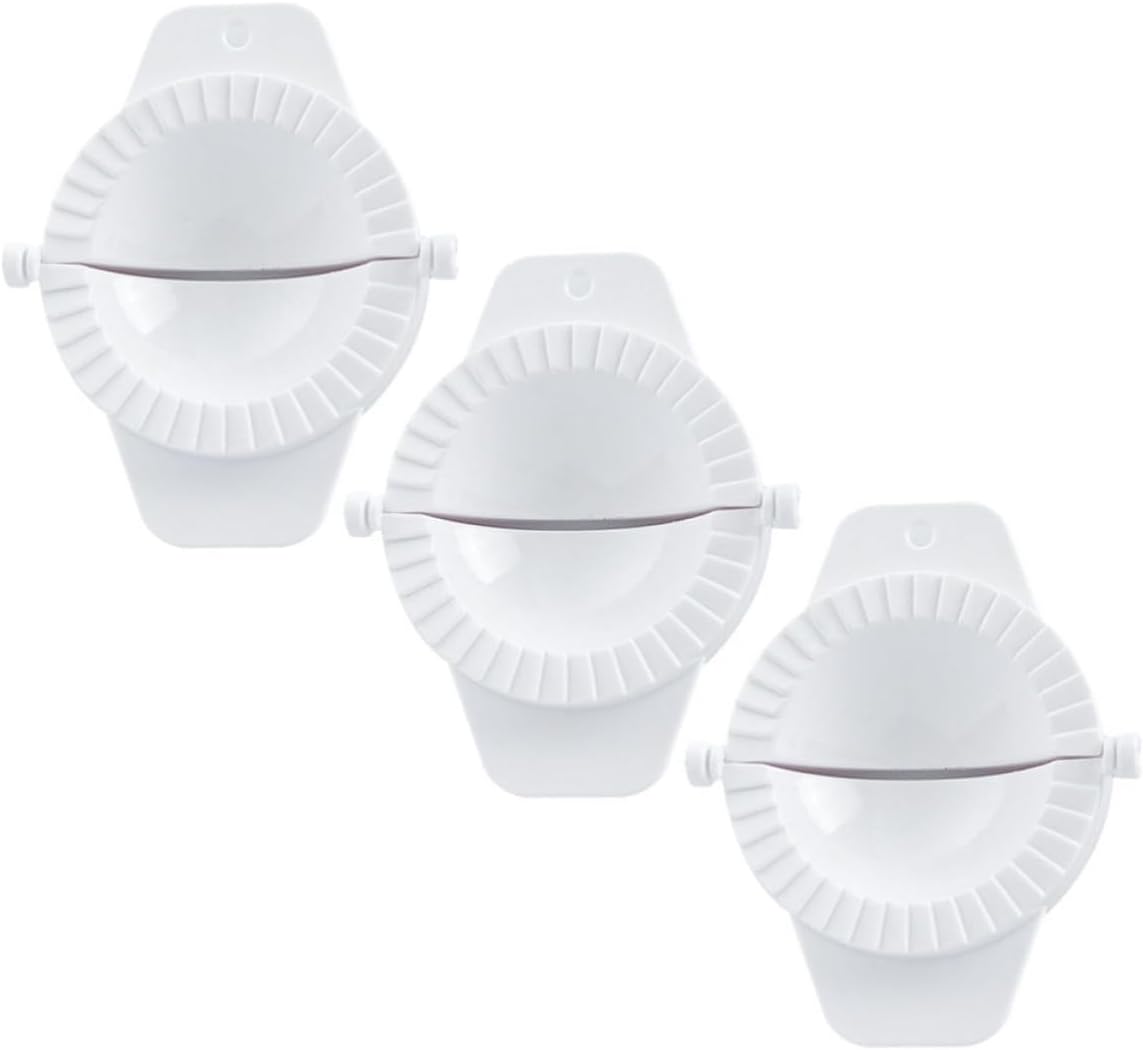 3 Piece Plastic Dumpling Mold for Quick Wrapper Making