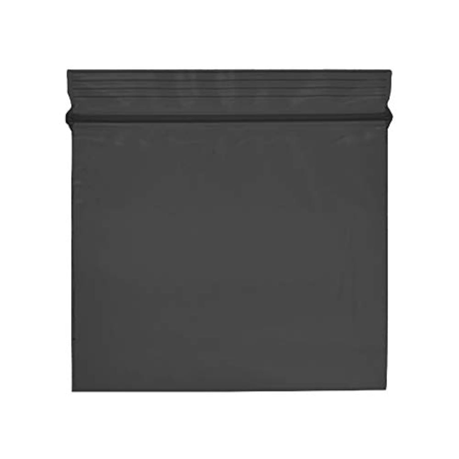 Grip Seal Zip Lock Resealable Plastic Bags (2x2 Inch (200 Pcs), Black)