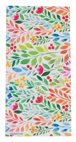 Rayher Wachsfolie Blumenwiese, bunt, 20 x 10 cm, 1 Stück...