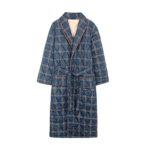 Pijama servicio a domicilio para hombre LMMSHA albornoz grueso para días de frío