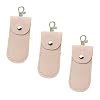 Pink USB Flash Drive Case, USB Protective Leather Case for Yubikey