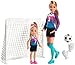 Barbie Team Stacie Doll & Chelsea Doll Soccer Playset