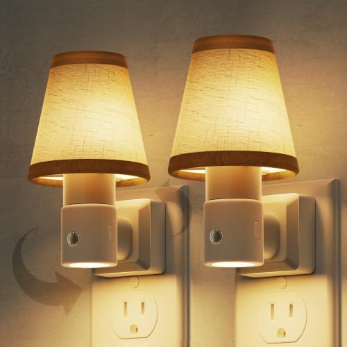 L LOHAS LED Night Lights Plug into Wall, Plug in Night Light Dimmable 100LM