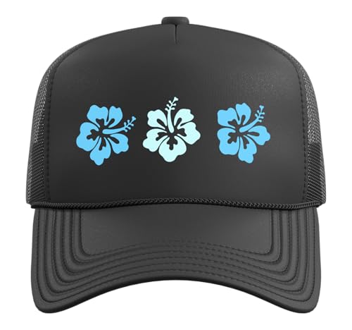 Gorra trucker surf tropical floral isla hawaiana miniatura 2