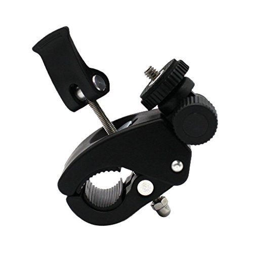 Image of HIFFIN Camera Super Clamp with 1 /4 inch- 20 Threaded Head Compatible for LCD Monitor,DSLR Cameras,DV,Flash Light,Studio Backdrop,Bike, Microphone Stands, Music Stands,Tripod, Motorcycle,Rod Bar