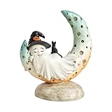 Usage polyvalent : Figurine fantôme adaptée aux intérieurs et extérieurs. Parfaite pour rebords de fenêtre, étagères, entrées et pelouses. S'intègre aux thèmes saisonniers et décors quotidiens ou festifs grâce à sa compatibilité multi-scénarios.