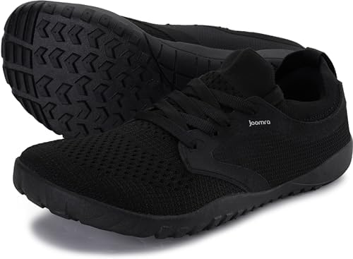 Joomra Women's Trail Running Shoes Size 9.5 Outdoor Camping Hiking Trekking Ladies Minimal Barefoot Wide Walking Athletic Sport Training Exercise Footwear Light Grey 41 | Image 5