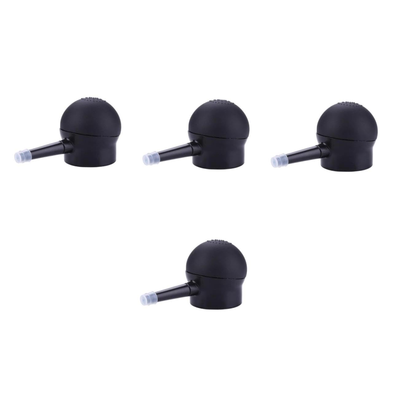 4pcs Spray Nozzle for Hair Fiber Application Easy Use Hair Building Tool for Beauty Salons Lightweight and Comfortable Grip and Daily Styling