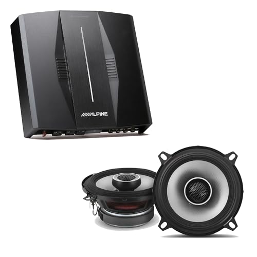 Image of Alpine PXE-C80-88 OPTIM8 8-Channel Hi-Res Digital Sound Processor Amplifier w/ S2-S50 Bundle