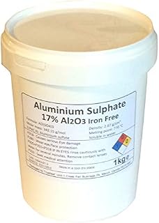 250g Bag Aluminium Sulphate. *. 17% Iron Free Alum Al2(SO4)3