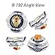 Netoke Gyros Turbo Set, 4D Metall Fusion Kampf Kreisel, Mit Battling Top Launcher, Geschenk-Sets,(B-192+B-189)