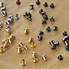 2mm (Inner Diameter) Tiny Eyelet, in 4 Colors, for Doll Clothes and Shoes Making, Mini Craft Supply, 20 PCS (Silver) #3