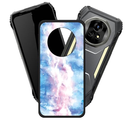 LCEHTOGYE �K�p Blackview Xplore 2 Projector�p�P�[�X�A�K�p Blackview Xplore 2 Projector (6,73")�ƌ݊����̂��钴���^�u���b�N�\�t�gTPU�V���R���Q���P�[�X�ی�J�o�[- LH34