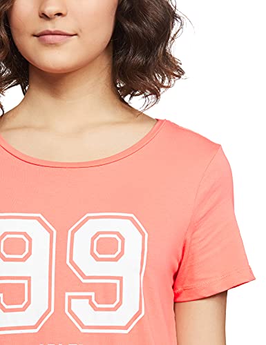 Image of Amazon Brand - Symbol Women's Cotton Stretch Half Sleeve Round Neck Regular Fit T-Shirt (Tunic Length)