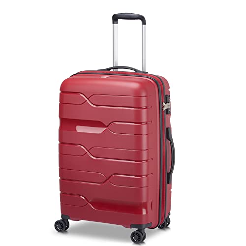 Modo By Roncato Md1 Trolley Extensible Rígido Mediano Con Tsa, Rojo, Trolley Medio, Maleta Rígida Con Parte Central Extensible Y Ruedas Giratorias Modo By Roncato Md1 Trolley Extensible Rígido Mediano Con Tsa, Rojo, Trolley Medio, Maleta Rígida Con Parte Central Extensible Y Ruedas Giratorias