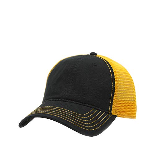 Image of The Vintage Year Washed Cotton Unstructured Soft Mesh Adjustable Trucker Baseball Cap