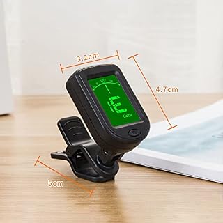 Newaner Accordeur de Guitare Chromatique à Pince Tuner Portable pour Guitare, Basse, Violon, Ukulélé et Banjo, avec… - Les Beatles, Paul McCartney, John Lennon, RIngo Starr, George Harrison Newaner Accordeur de Guitare Chromatique à Pince Tuner Portable pour Guitare, Basse, Violon, Ukulélé et Banjo, avec… – Image 7