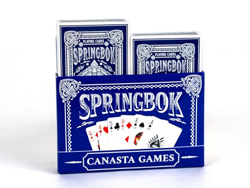 Canasta Springbok Standard Index Juego de Cartas miniatura 4