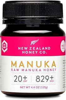 New Zealand Honey Co. Raw Manuka Honey UMF 20+ | MGO 829+, UMF Certified / 4.4oz