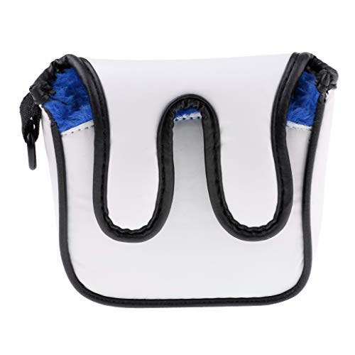 Putter Headcover Compatible with Odyssey, Taylormade, Ping, Callaway, SuperStroke - Mallet Blade Putter Cover- ��