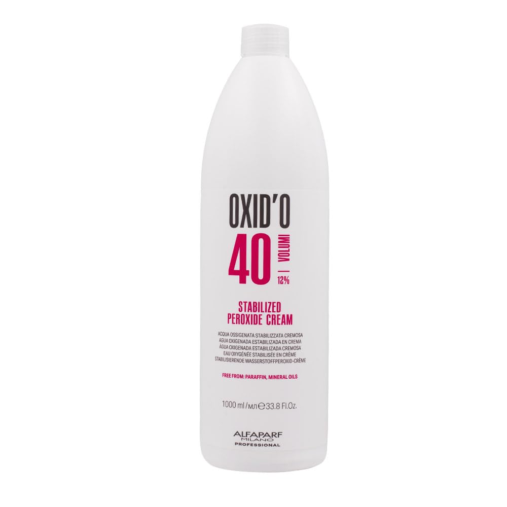 AlfaParf Milano Oxid'o 40 Vol 1000ml - acqua ossigenata stabilizzata cremosa