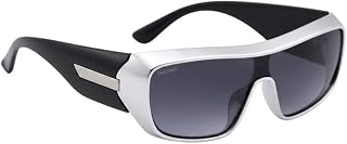ZAADRAN Persian Aviator Shape Sunglass Metallic Designed With Gradient Lens 100% UV Protected For Men Women Price In India