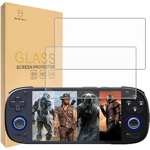 Mr.Shield Screen Protector compatible with Retroid Pocket Mini [RP Mini] [Tempered Glass] [2-PACK] [Japan Glass with 9H Hardness] Cover
