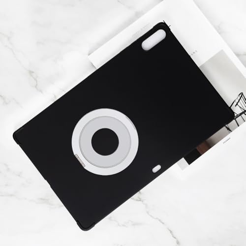 Funda protectora Samsung Galaxy Tab S11 Ultra 14.6 con soporte de mango para escritorio negro plata 3